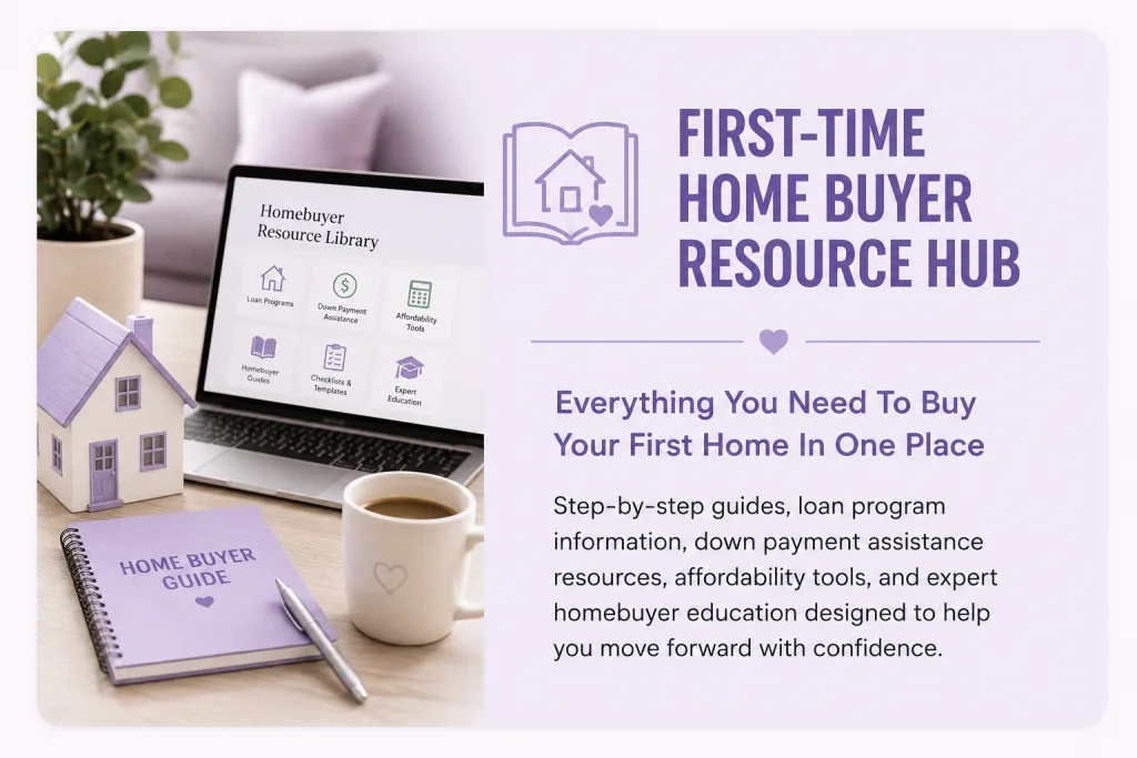 First-time home buyer resource hub