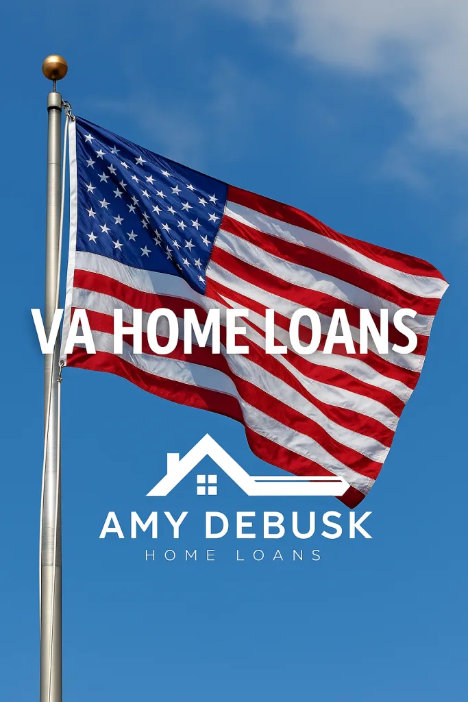 Flag-themed image with the words 