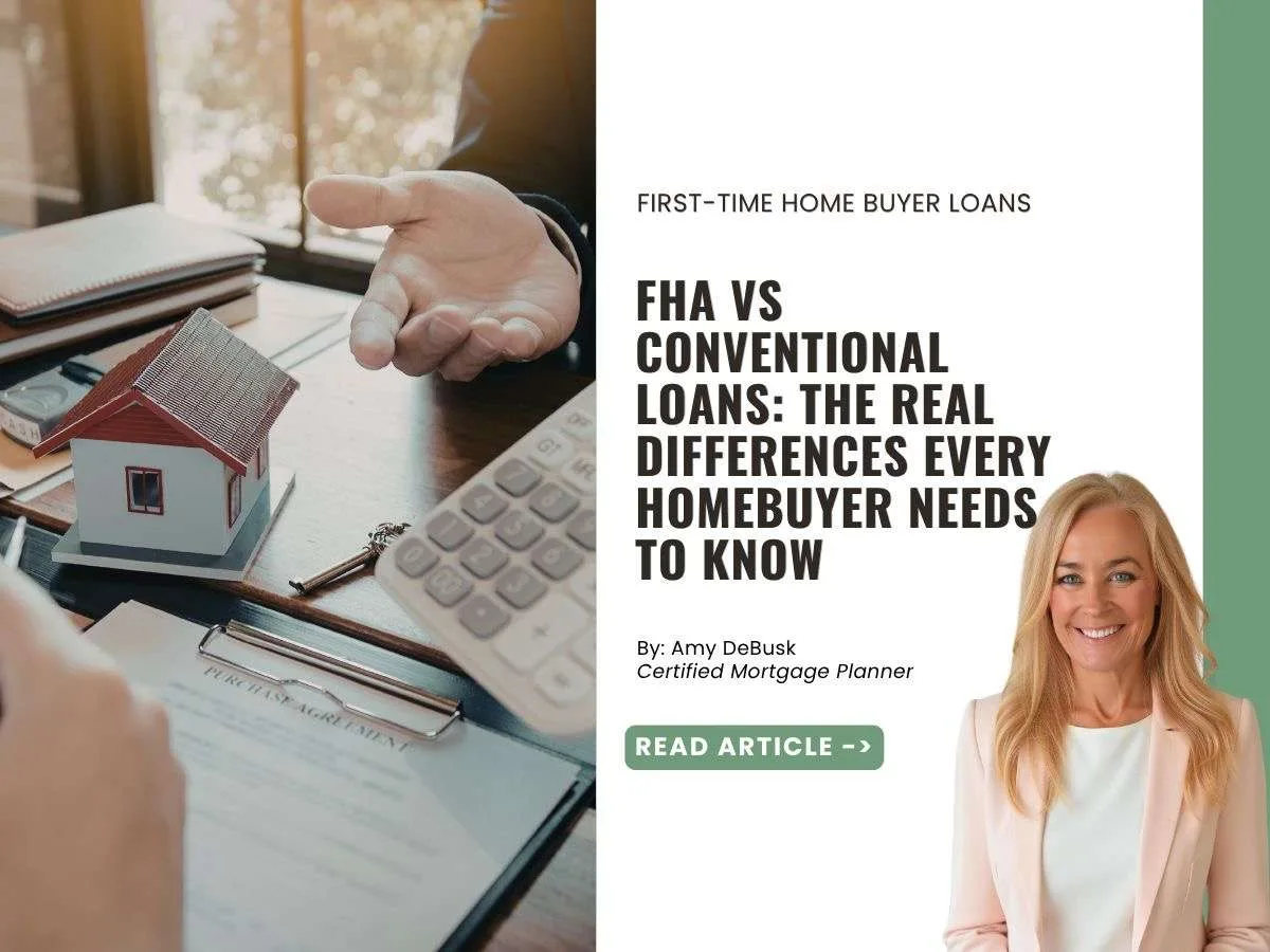 FHA vs Conventional loans classroom card