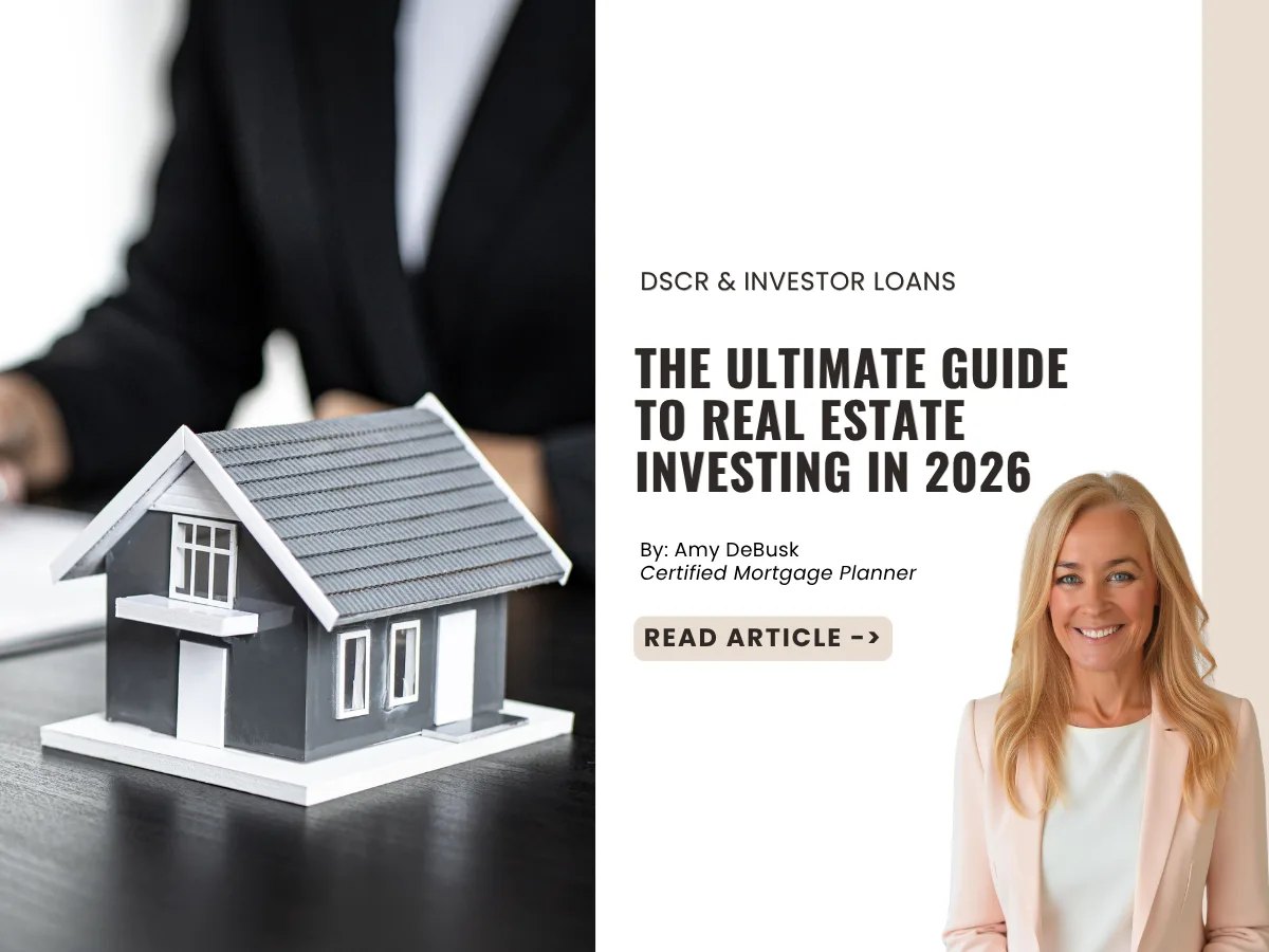 Model home displayed on a desk in front of a real estate professional, symbolizing property investing, rental property ownership, investment financing, and long term wealth building through real estate.