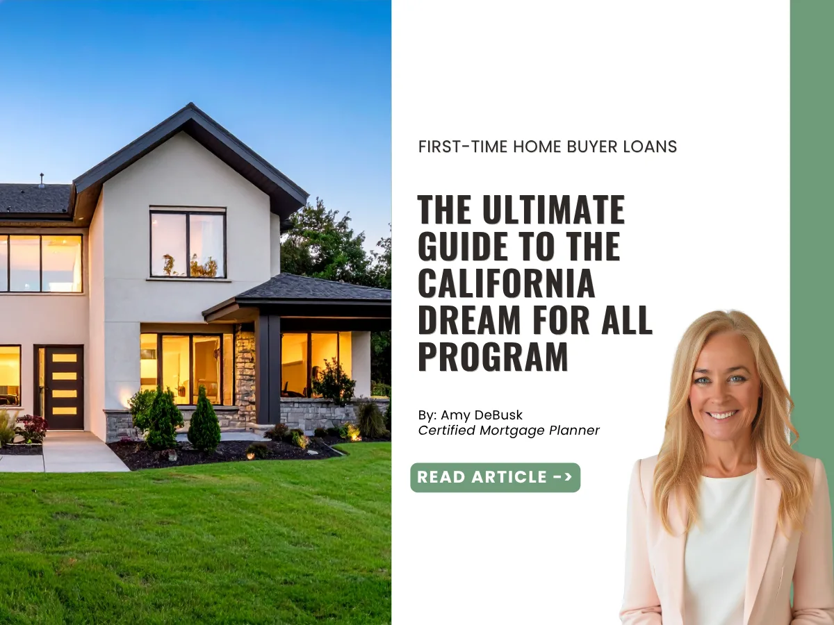 Modern California home with a landscaped yard featured in a guide about the California Dream For All down payment assistance program.