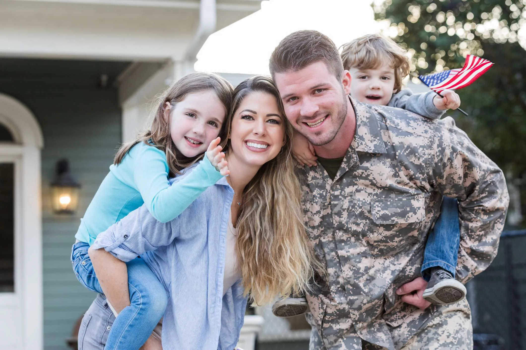 Veterans and military families considering a home loan