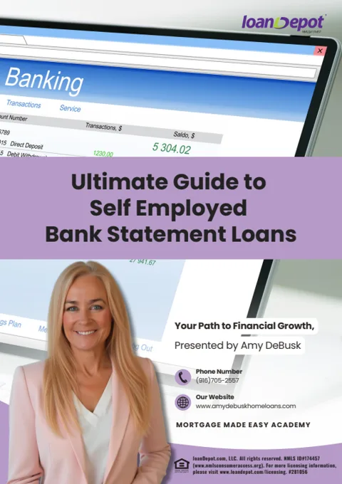 Cover of the bank statement loan guide
