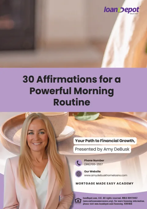30 Affirmations for a Powerful Morning Routine guide cover