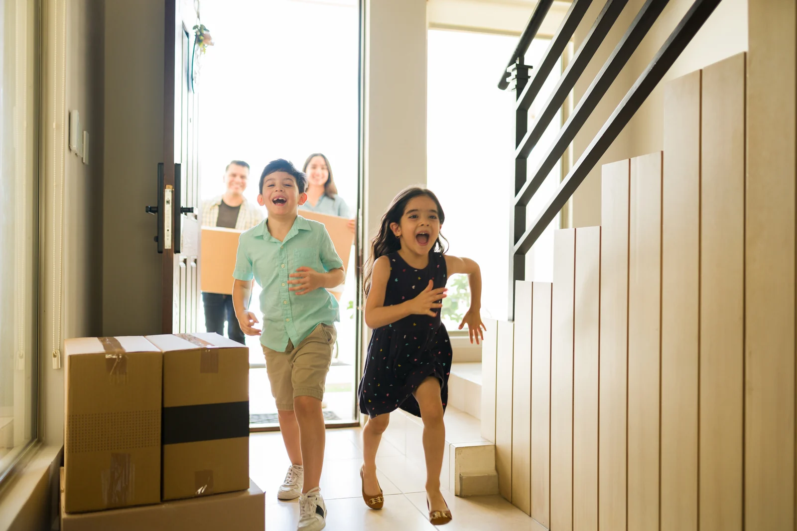 A household starting a first-home chapter
